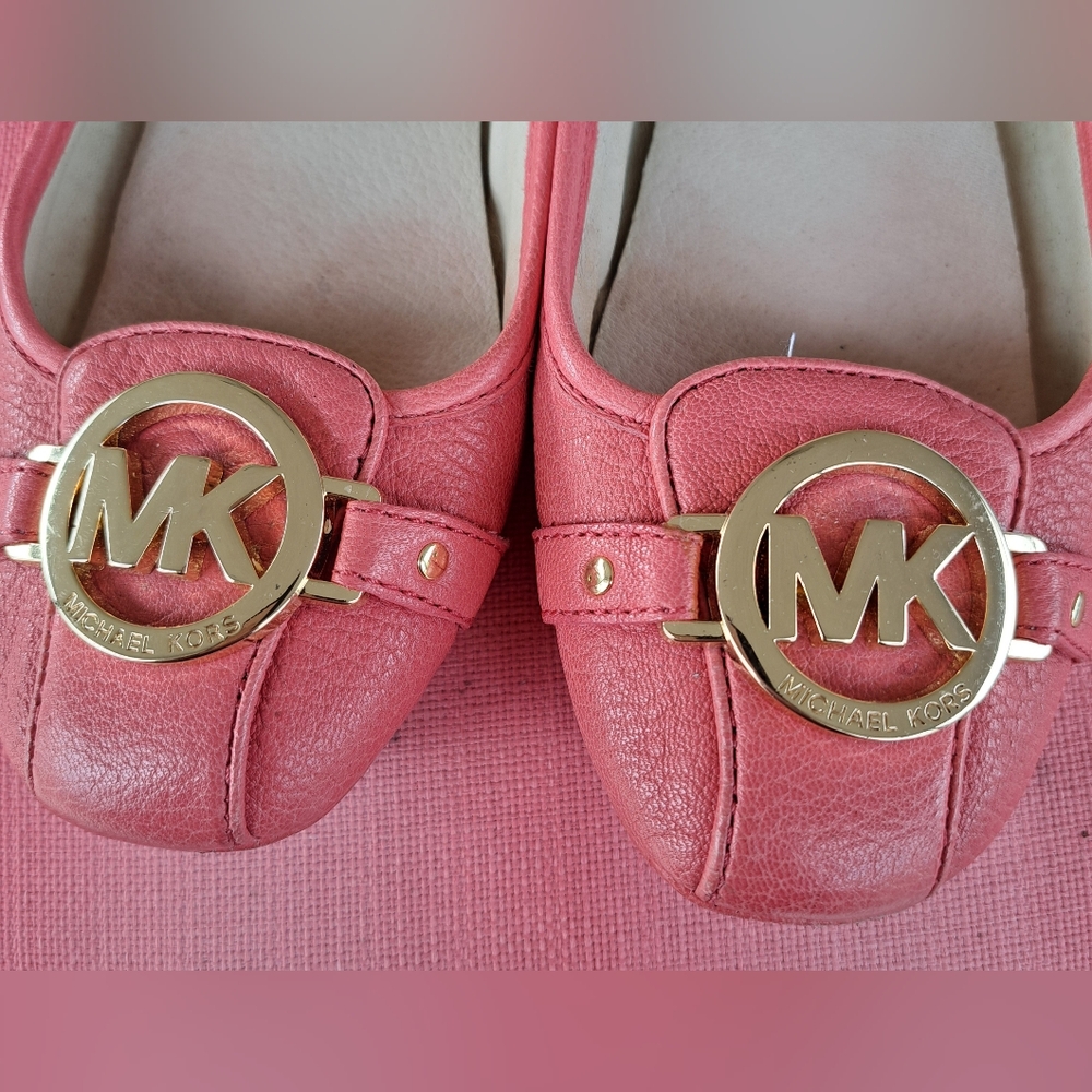 Michael Kors Pink Loafers - Picture 3 of 6